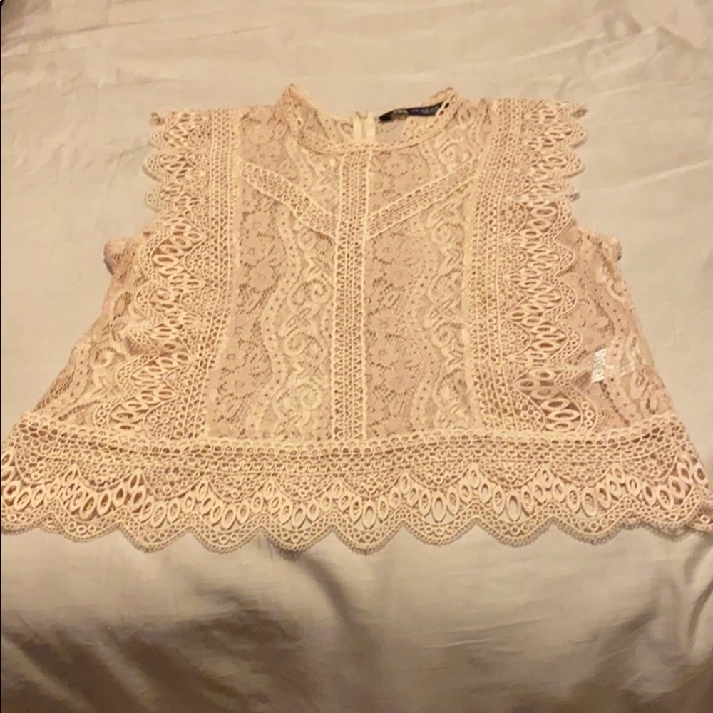 Lace zara top